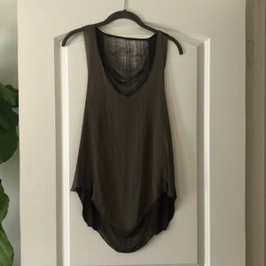 Raquel Allegra silk tank